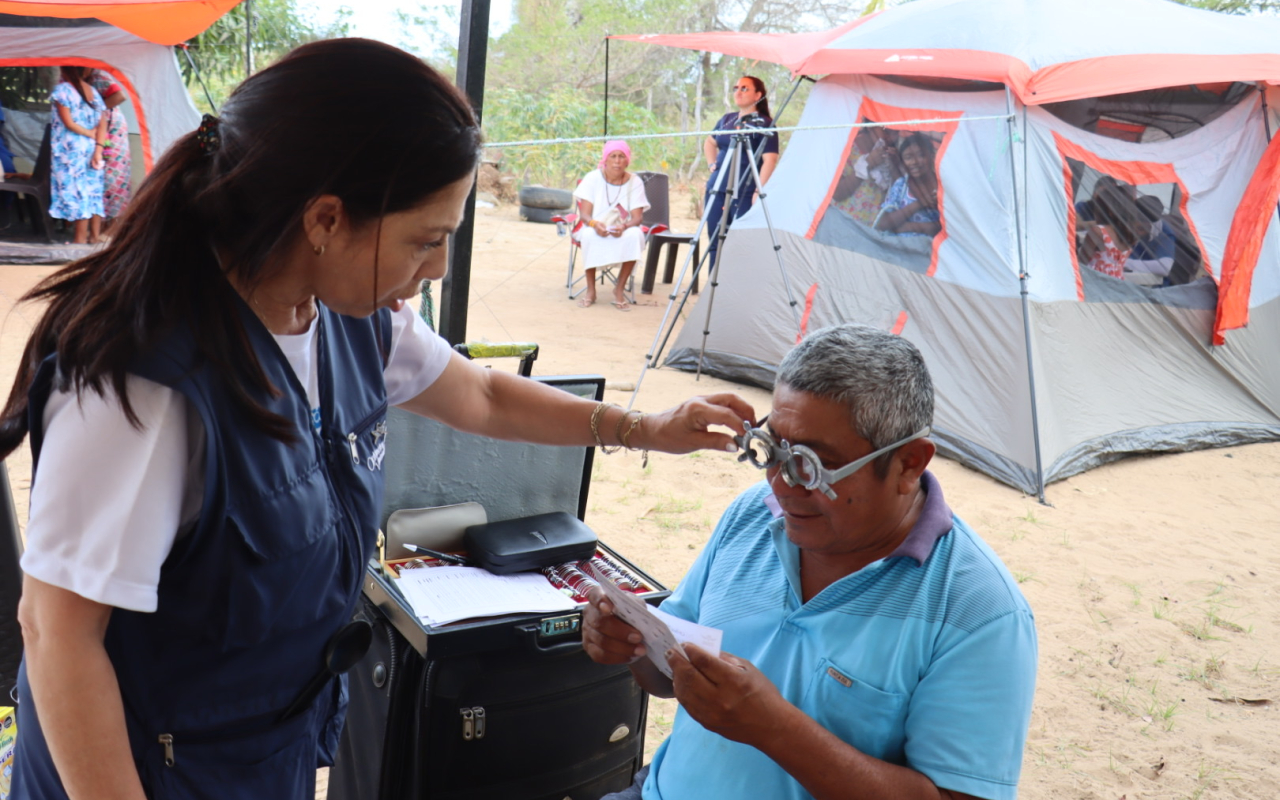 Habitantes de la Guajira beneficiados con Jornada de Asistencia Médica y Humanitaria
