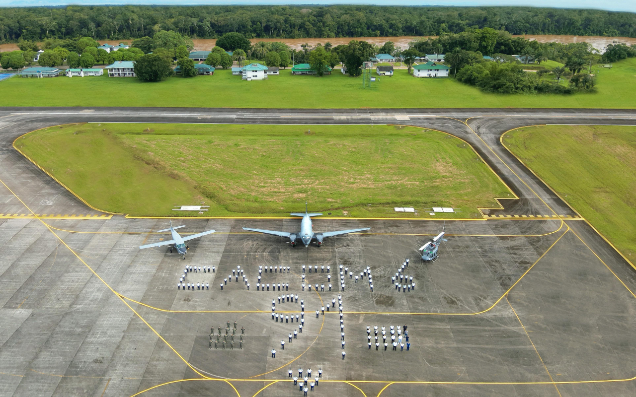 Liderazgo aéreo: 91 años de historia y defensa en la  Amazonía colombiana