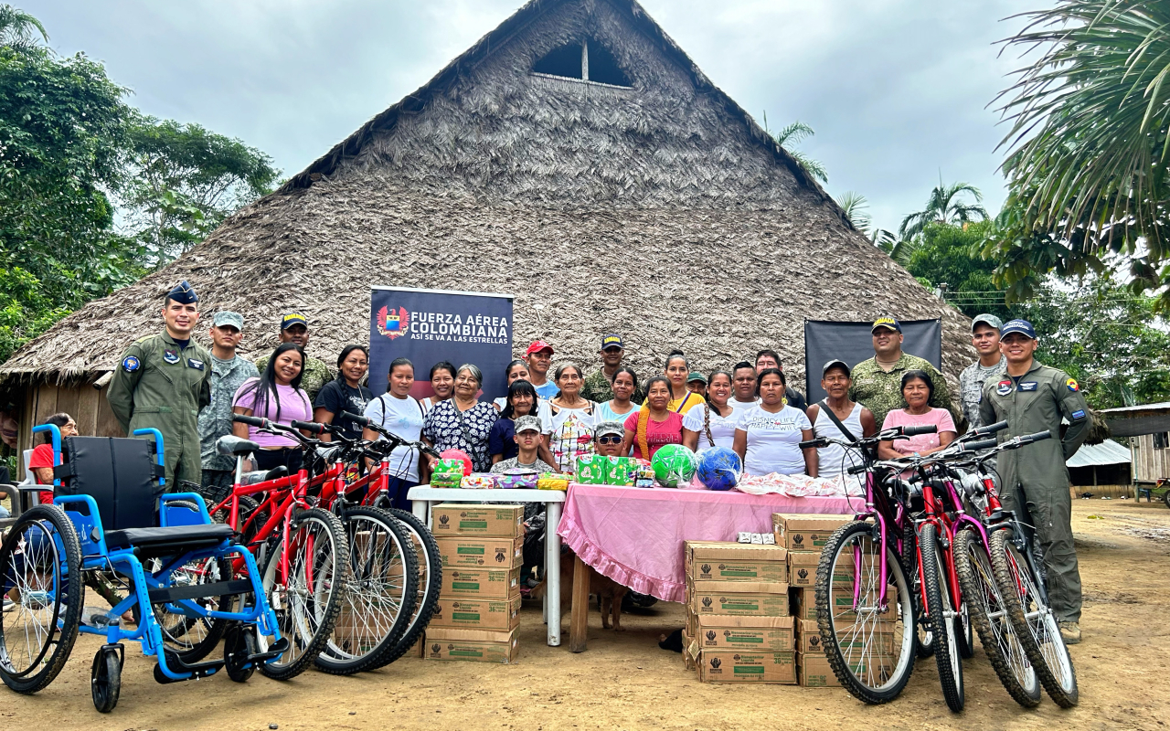 Donaciones fortalecen la salud y movilidad de comunidad indígena en Caquetá