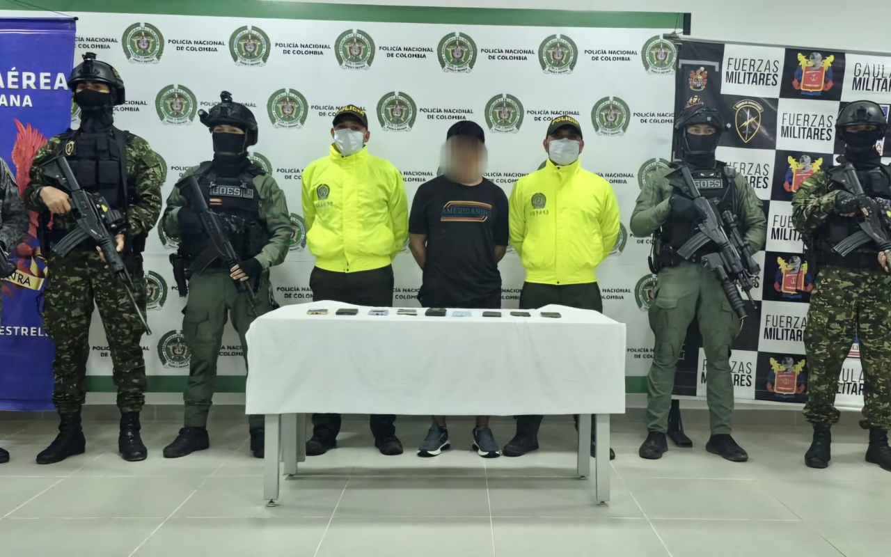 Capturado alias “Sombrerón”, jefe financiero del GAOr que delinquía en la Orinoquía