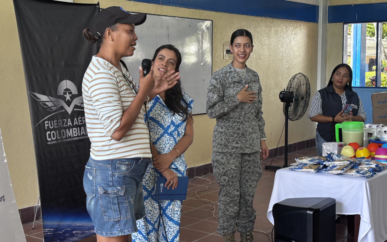 Alimento fortificado es entregado a familias de Malambo en el Atlántico