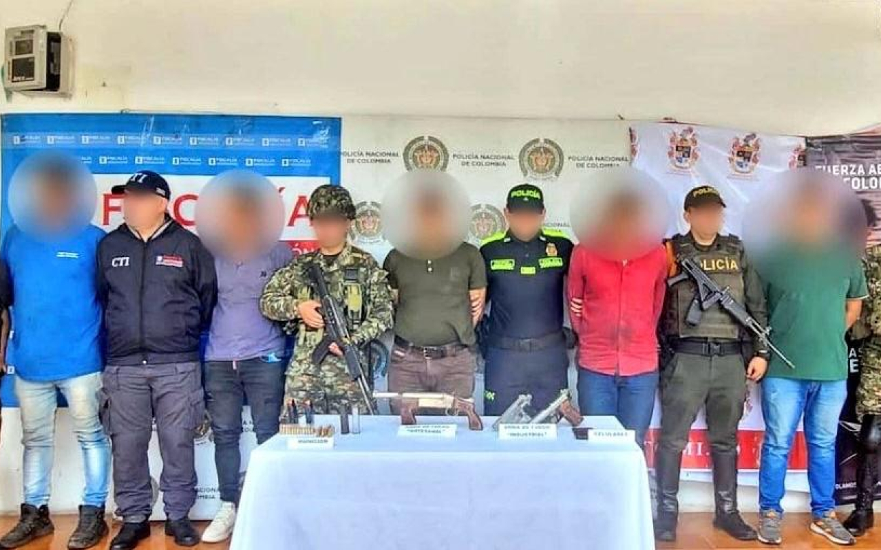 En operación militar fueron capturados presuntos integrantes del GAO-r Frente Ismael Ruiz