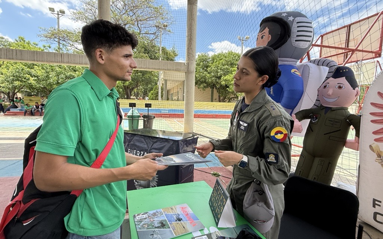 El Día de la Afrocolombianidad fue apoyado por la Fuerza Aeroespacial Colombiana 