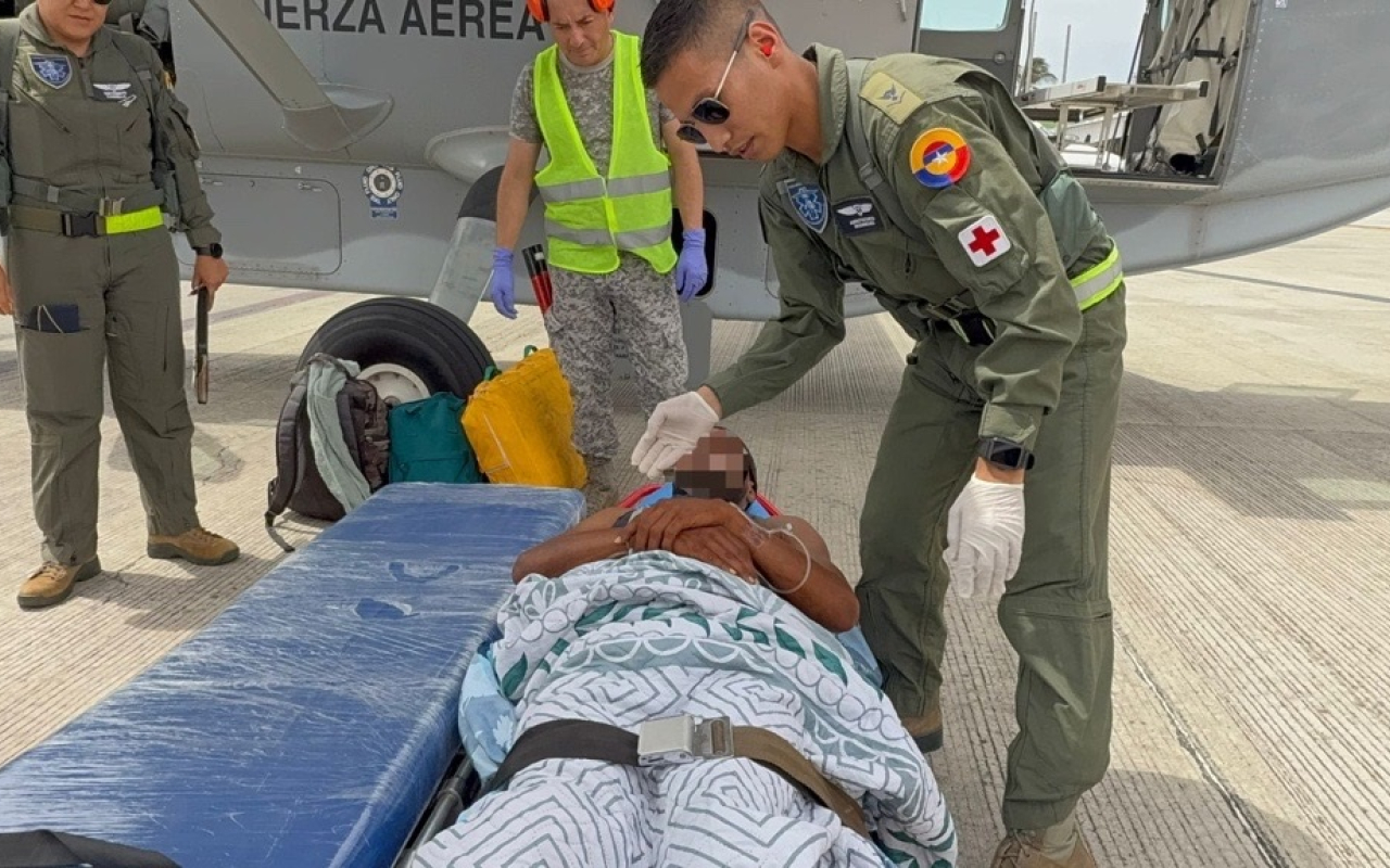 Compromiso médico de la Fuerza Aeroespacial llega a  territorios insulares