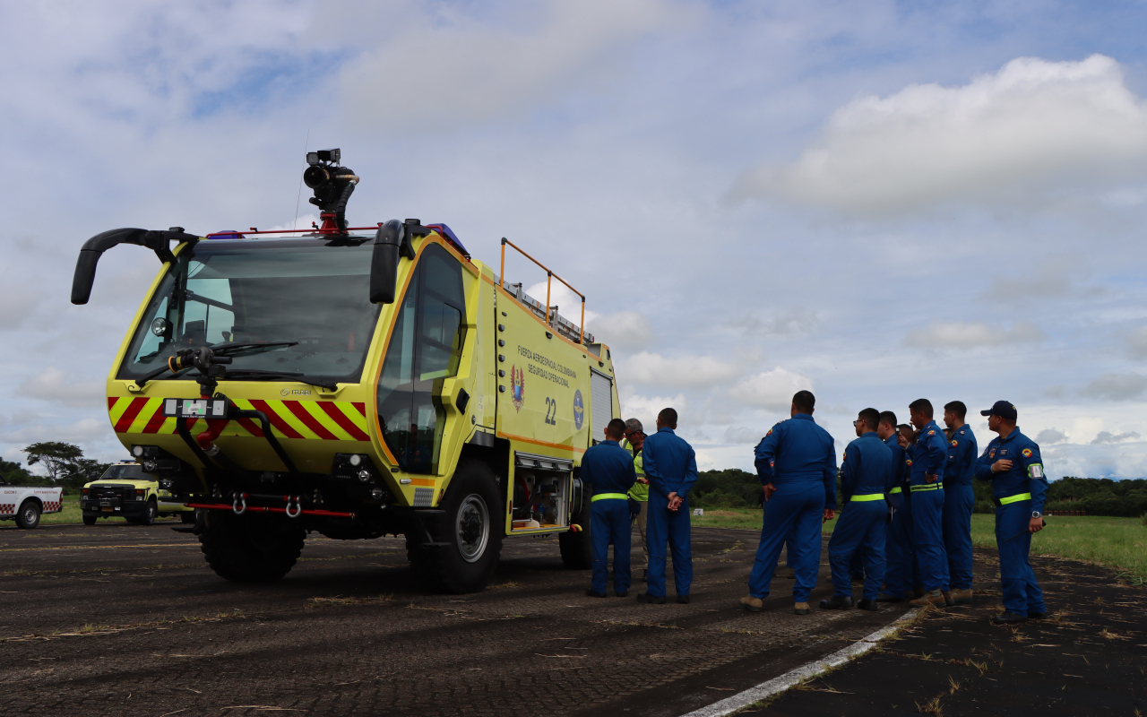 Nuevo vehículo de bomberos