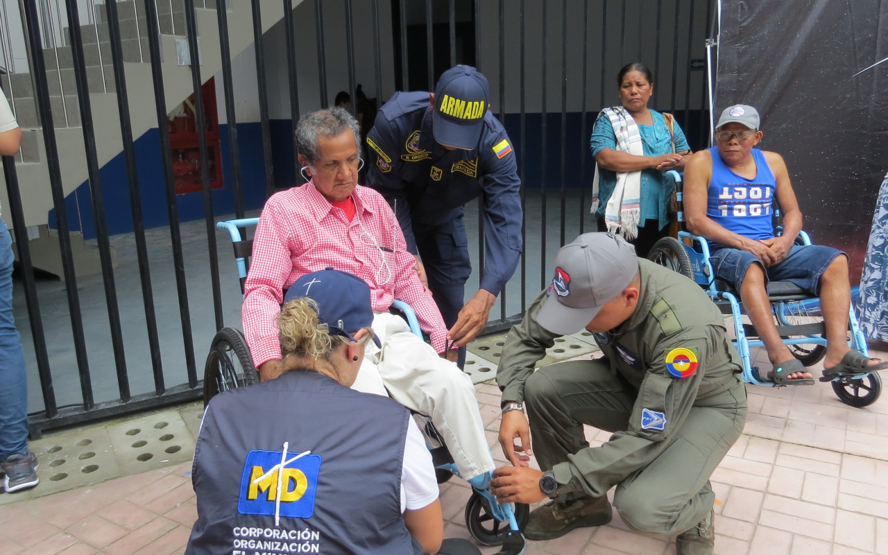Actividad de Asistencia Médico Humanitaria fortalece el bienestar en el Amazonas