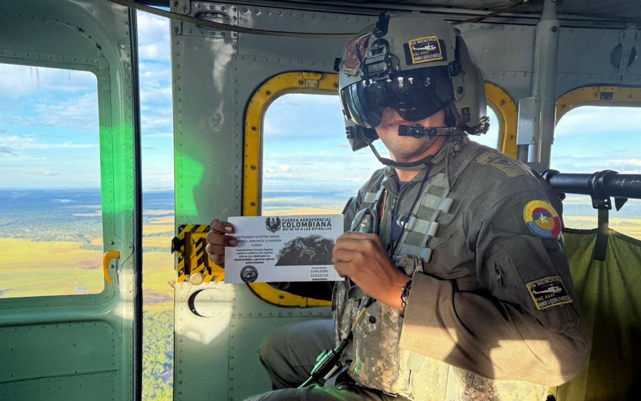  Desde el cielo Grupo Aéreo del Oriente promueve campañas de prevención