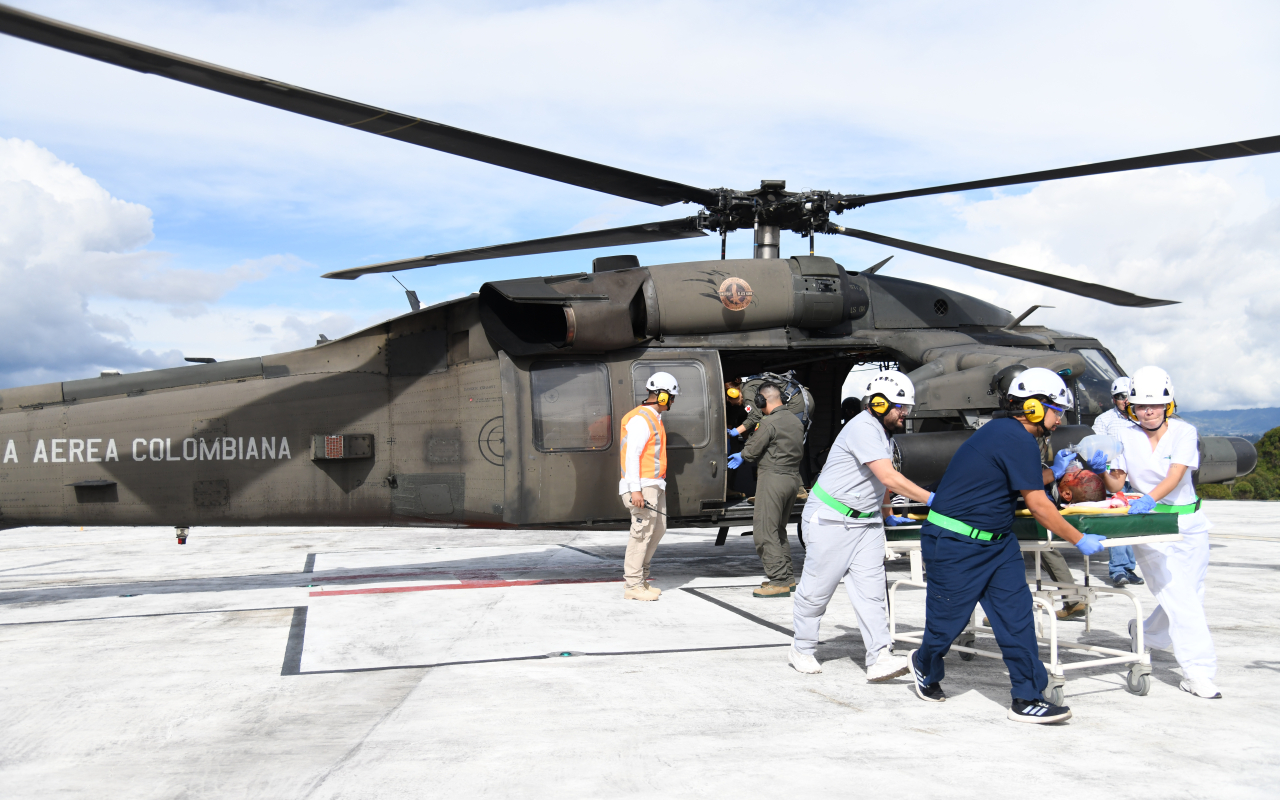 Listos para la misión Simulacro Aéreo previo a F-AIR COLOMBIA 2025