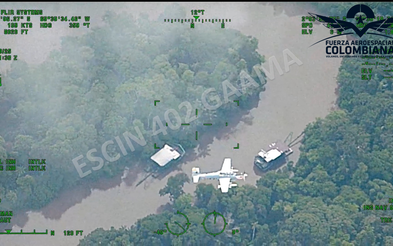 Operación binacional contra la minería ilegal en el Amazonas