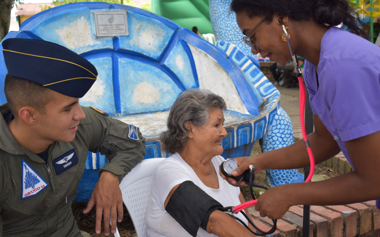 Habitantes de Guarinocito recibieron atención medica con vocación y sentido social