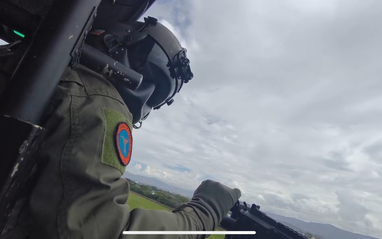 Aeronaves desplegadas en los departamentos de Huila, Tolima y Cundinamarca