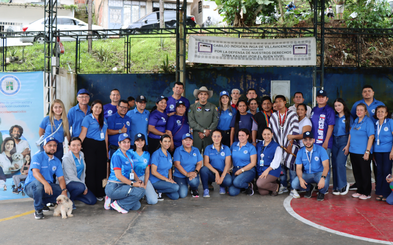 Comunidad indígena de Villavicencio recibió atención integral