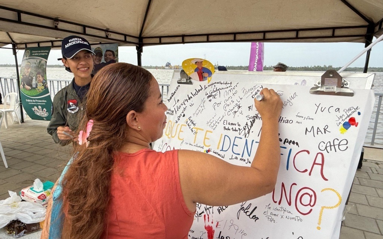 Con presencia Institucional se reafirma el compromiso tricolor con ciudadanos en Barranquilla