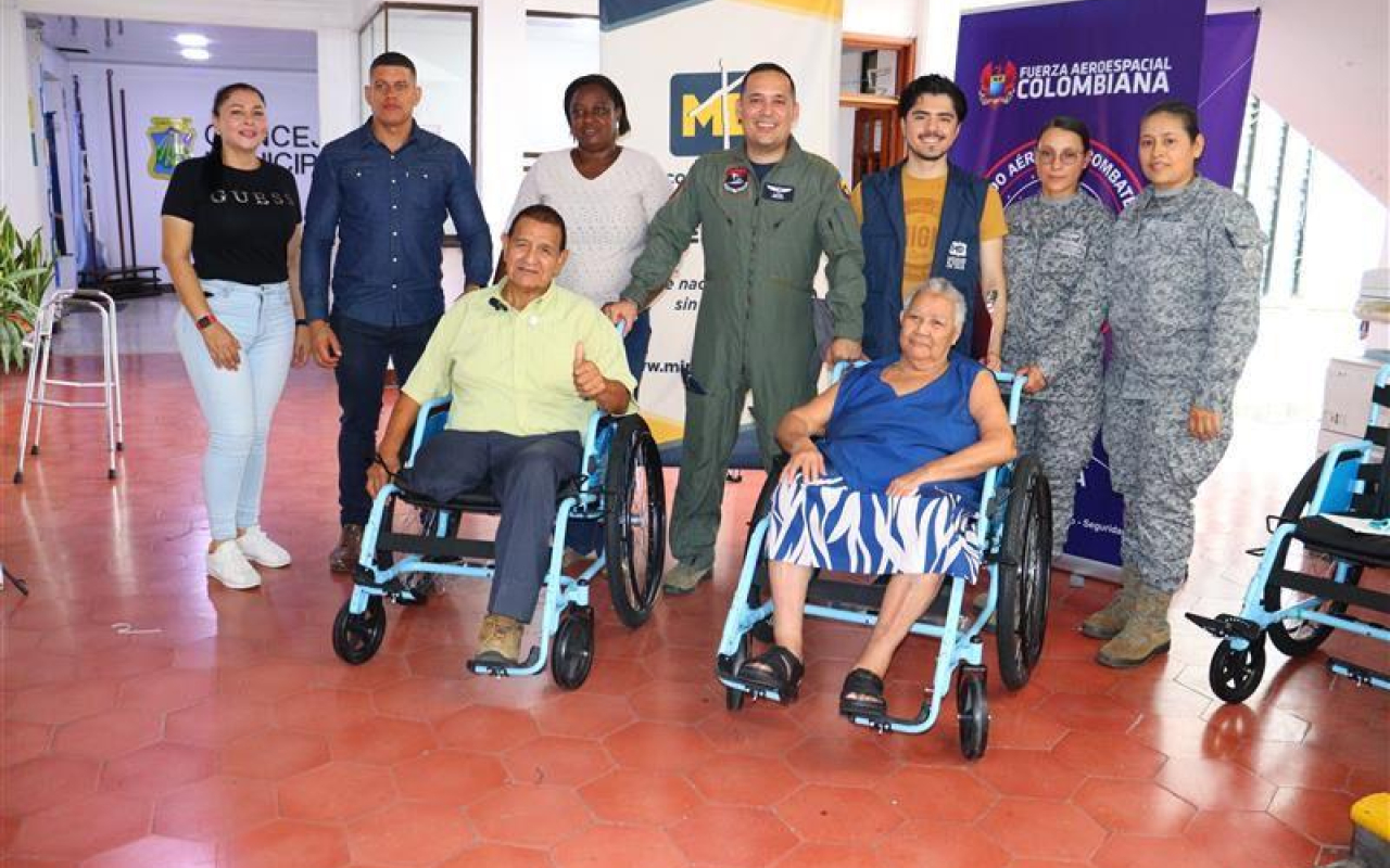 Personas con movilidad reducida continúan recibiendo ayudas en el Valle del Cauca