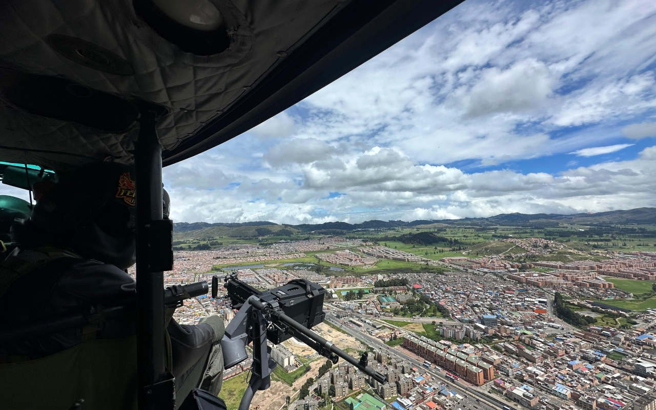 Plan retorno seguro a Bogotá con la Fuerza Aeroespacial Colombiana 