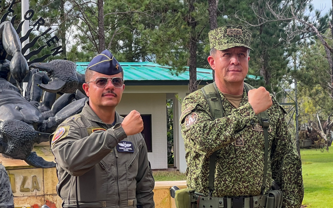 Comandante de las Fuerzas Militares visita GAORI y reconoce su papel estratégico