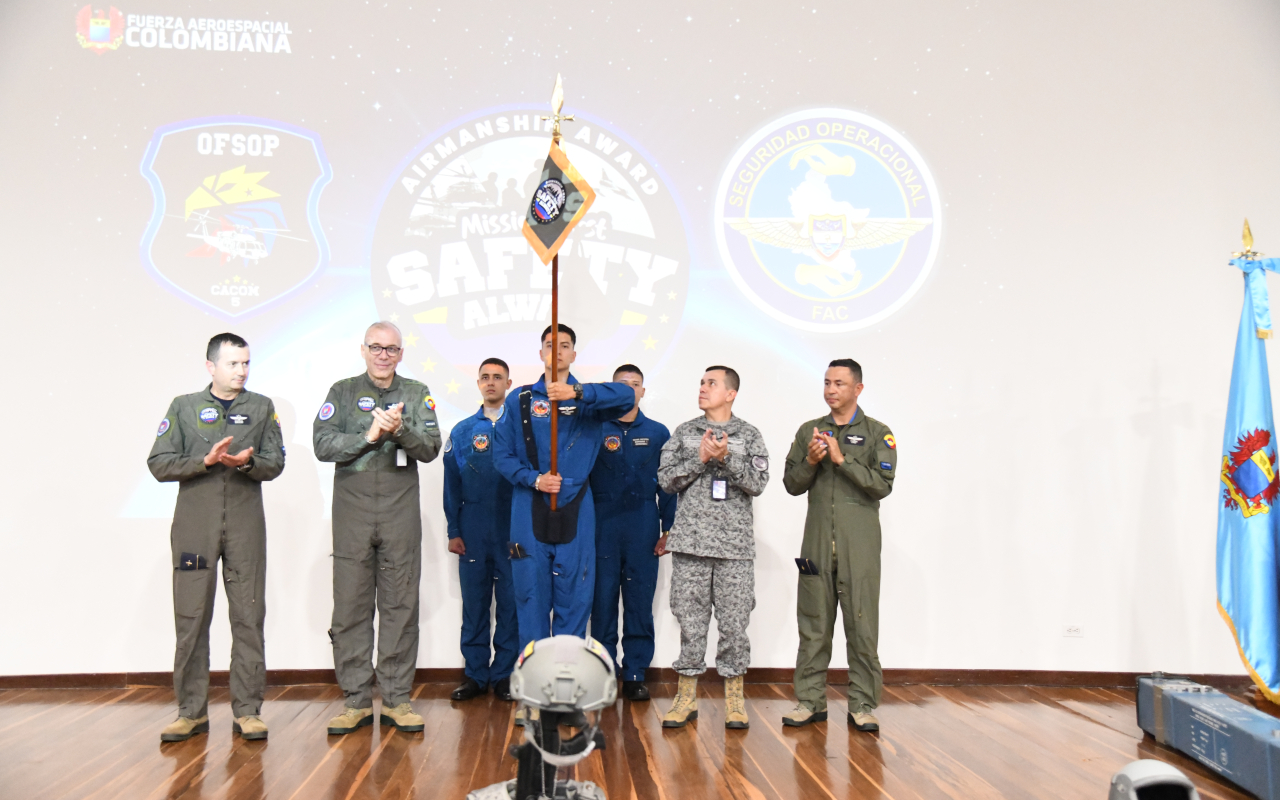 CACOM 5 recibe por segunda vez el ‘Airmanship Award’ por seguridad aérea