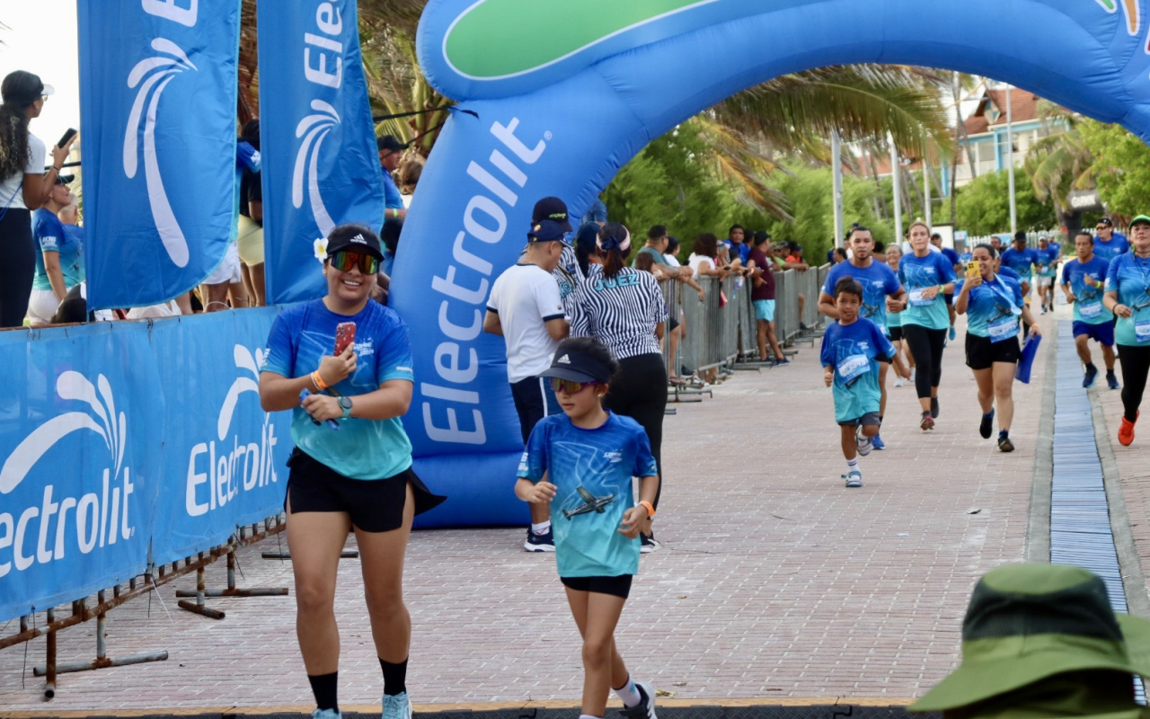 San Andrés vibró con la quinta edición de “Corre como el viento”