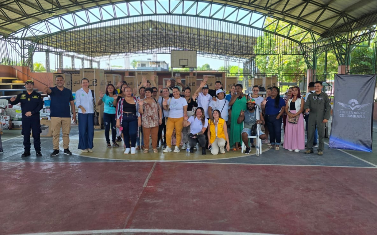 32 familias beneficiadas con apoyo humanitario y productivo en la región
