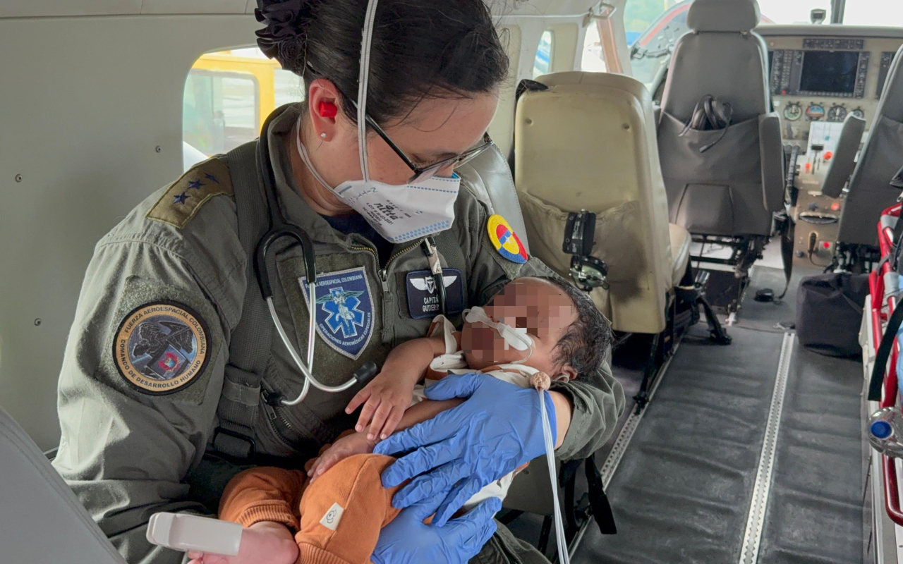 Con éxito fue realizado traslado médico de menor de edad hasta San Andrés