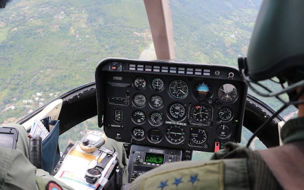 Fuerza Aeroespacial Colombiana refuerza la seguridad desde el aire durante elecciones atípicas