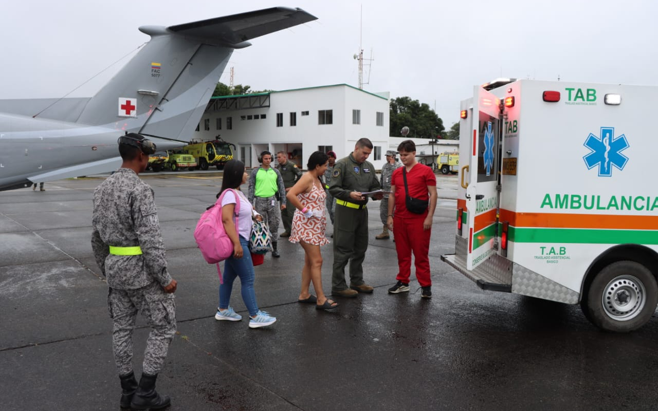 Mujer embarazada fue trasladada desde La Macarena a Villavicencio