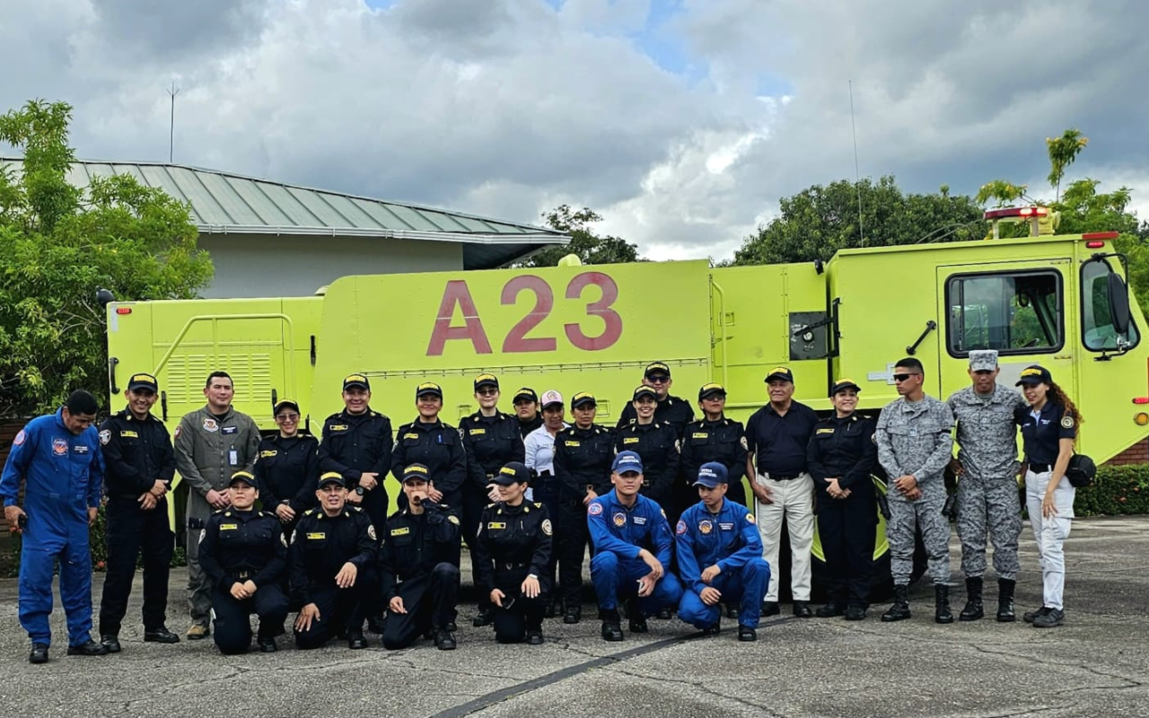 Bomberos voluntarios de Yopal vivieron jornada de aprendizaje para fortalecer respuesta en emergencias