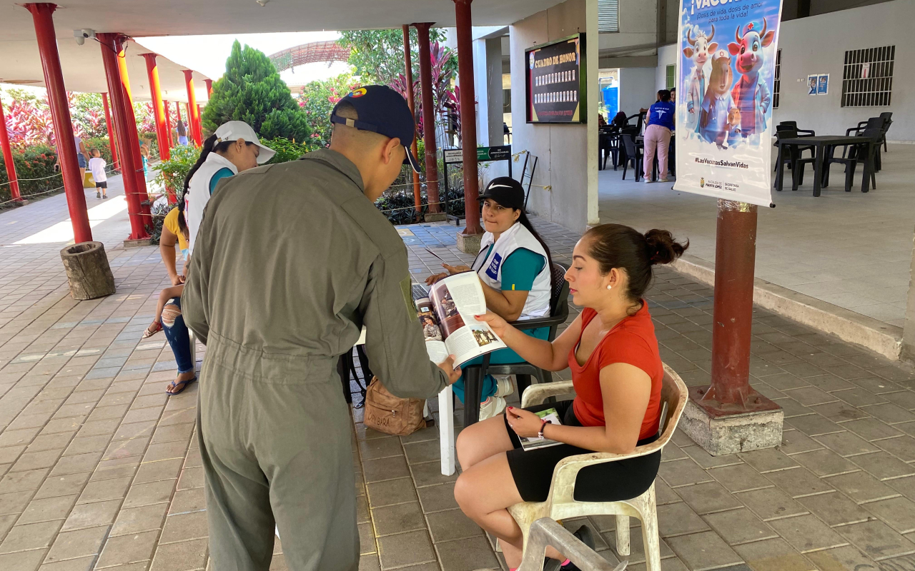 Habitantes de Pachaquiaro en Puerto López tuvieron un día de salud y bienestar