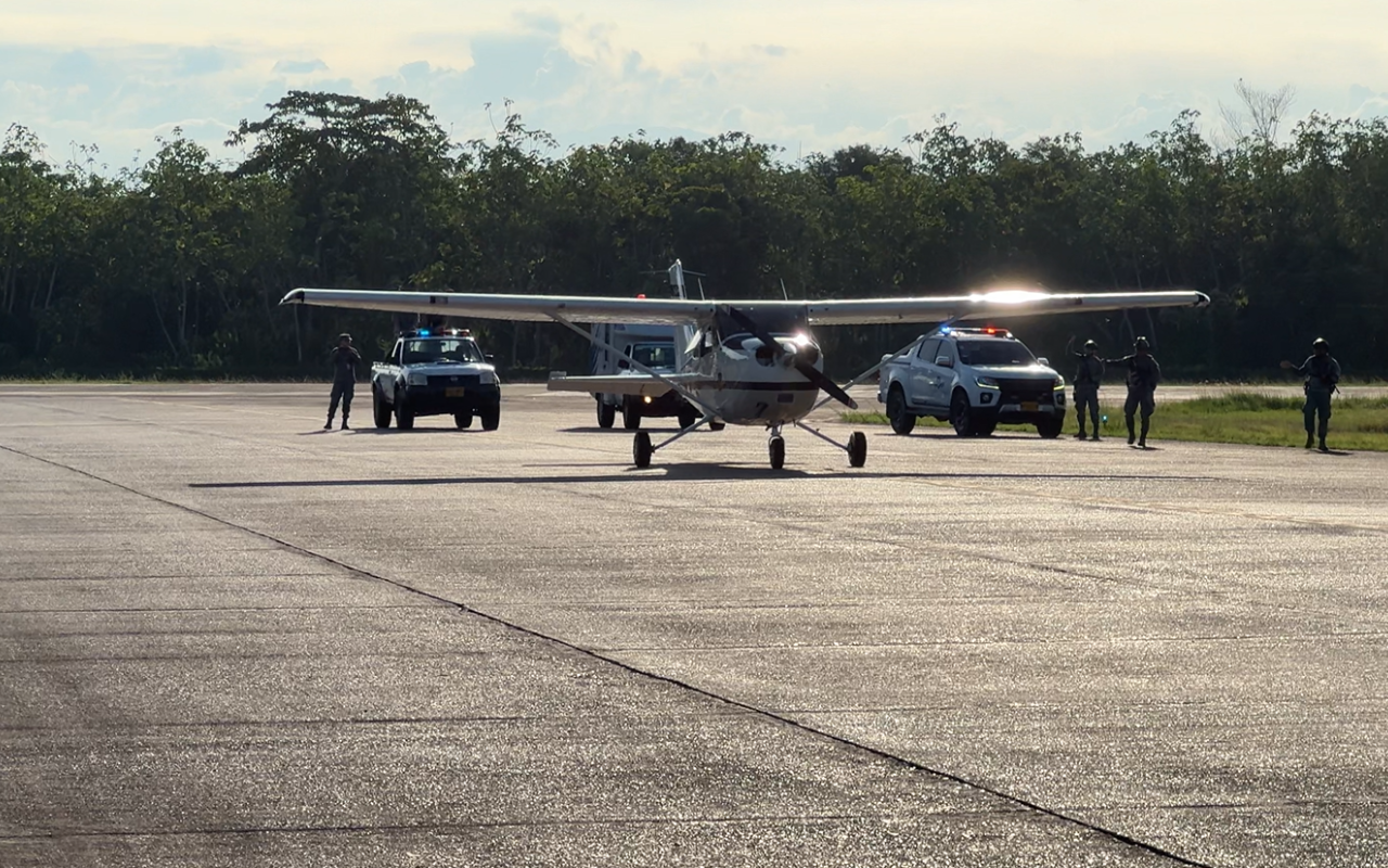 Ejercicio de Interdicción Aérea fortalece la seguridad en el Magdalena Medio