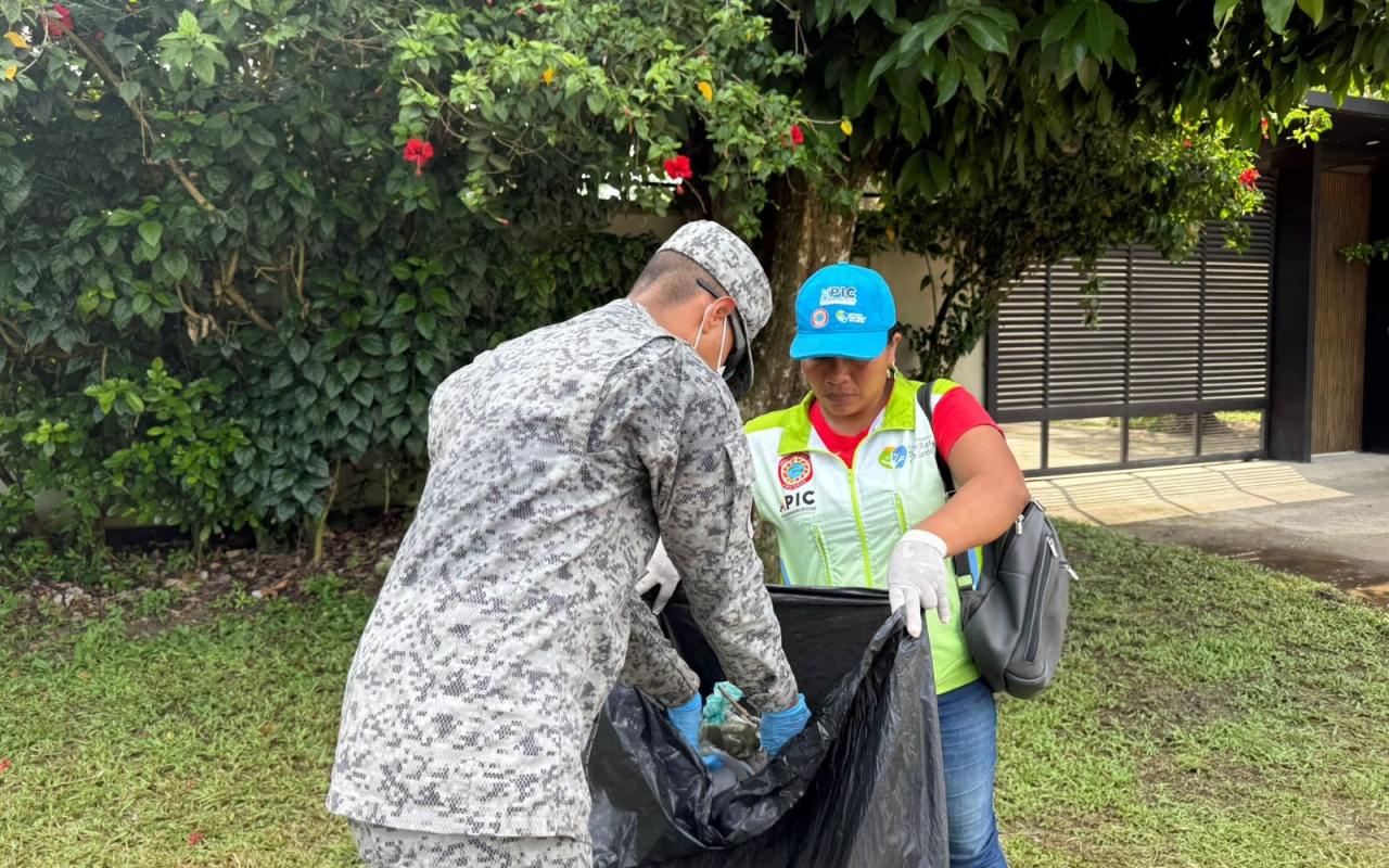 Jornada interinstitucional por el bienestar ambiental y social en Leticia