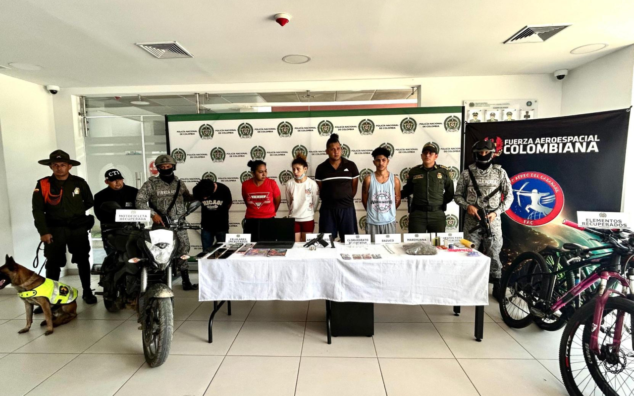 Operación coordinada desarticuló presunta red del Tren de Aragua en Yopal