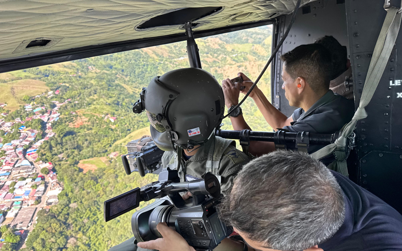 Periodistas del Magdalena Medio registraron desde el aire la consulta interpartidista nacional