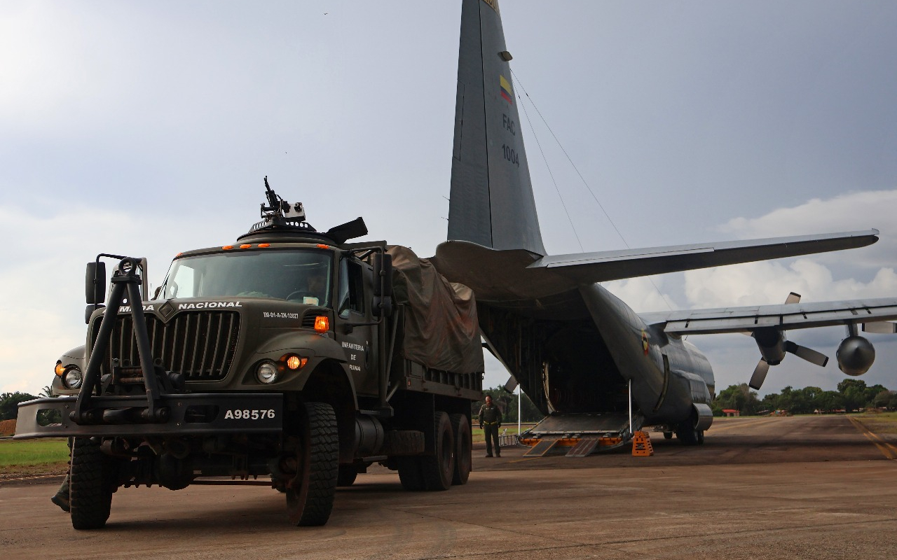 Fuerzas Militares apoyan la comercialización de más de 1,4 toneladas de productos del Vichada