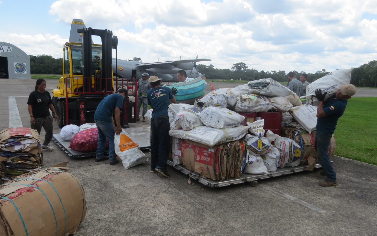 Compromiso ambiental: transporte estratégico de posconsumo en el sur del país 