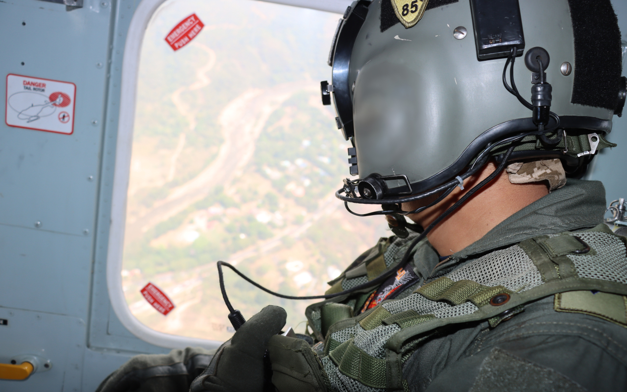 54 misiones aéreas de vigilancia brindaron seguridad en tres departamentos