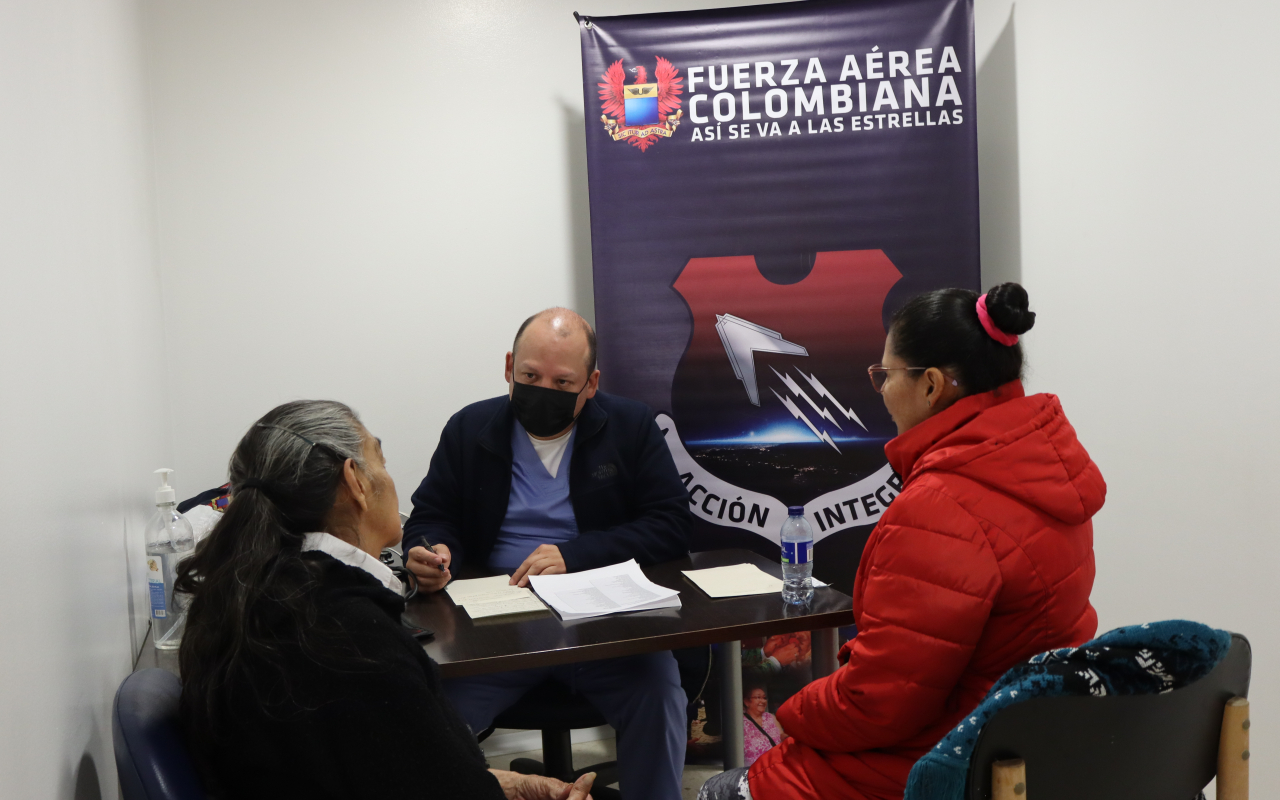 Actividad de Asistencia Médica y Humanitaria gratuita en Sutamarchán, Boyacá