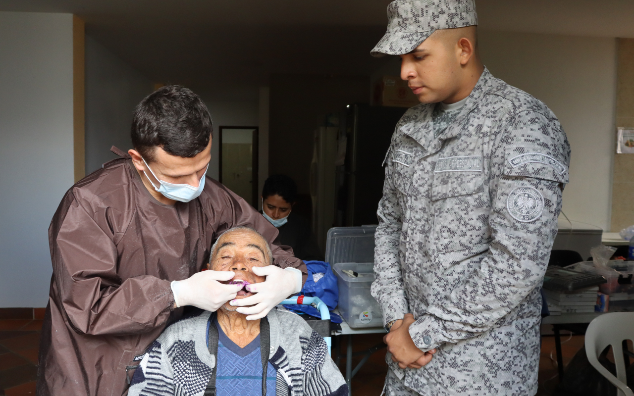 Actividad de Asistencia Médica y Humanitaria beneficia a familias de Sutamarchán, Boyacá