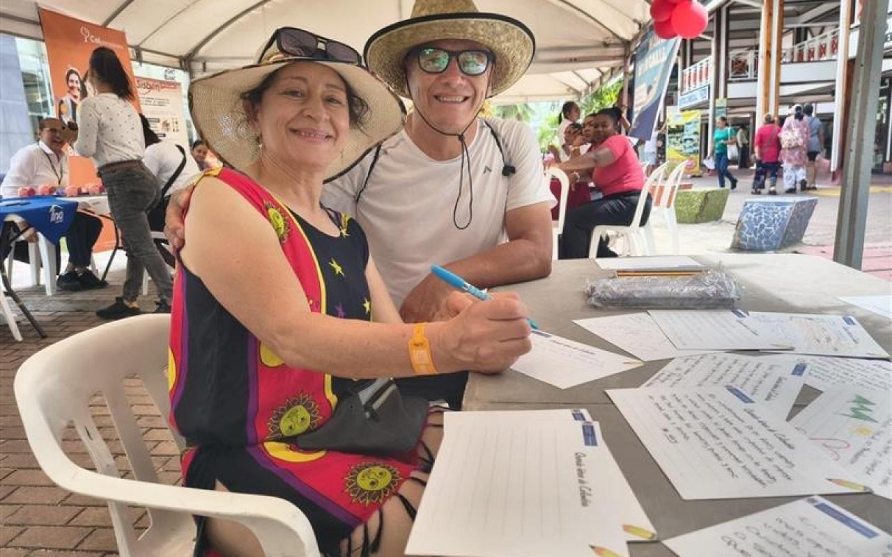 Comunidad sanandresana abraza  sus héroes con el "Correo de la Gratitud"