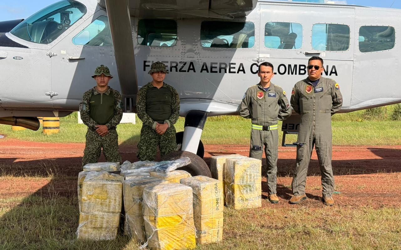 Identificación de un acopio de clorhidrato de cocaína en el oriente colombiano