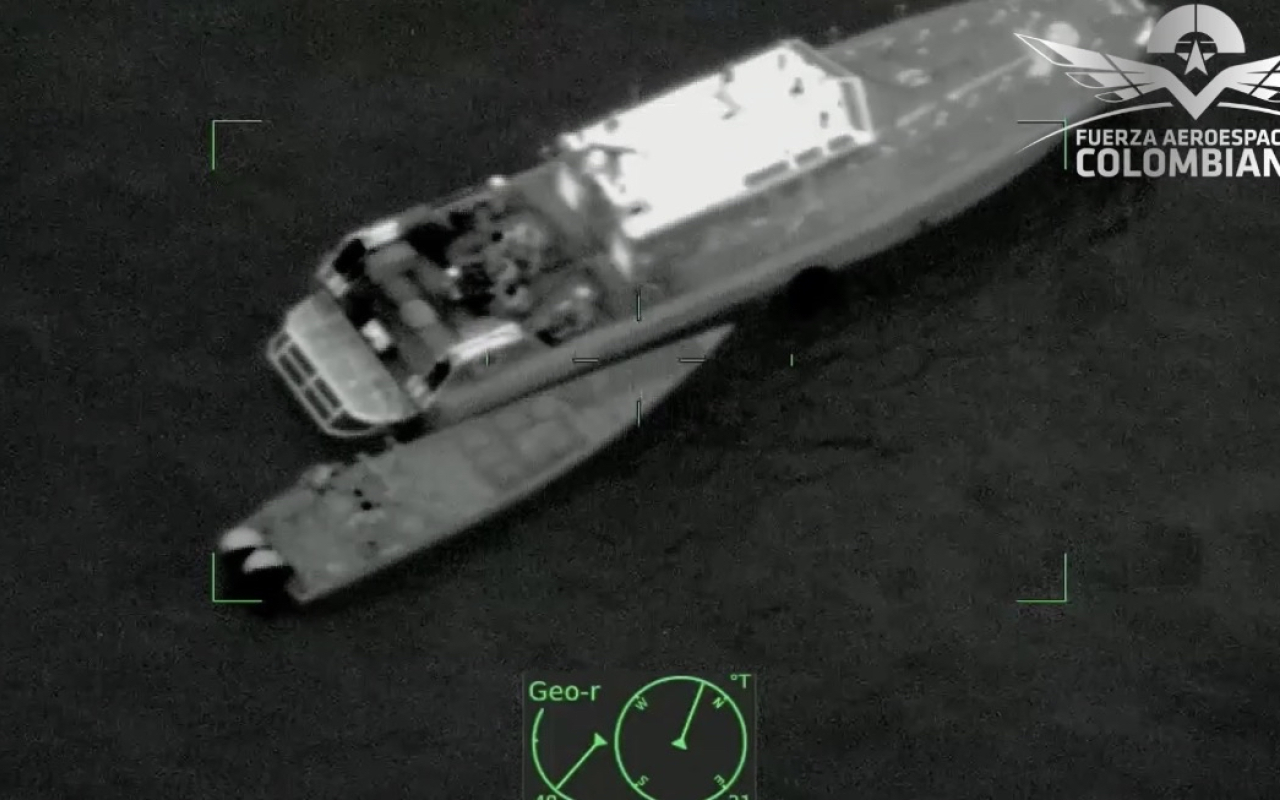 Interceptada embarcación ilegal en el Golfo de Urabá