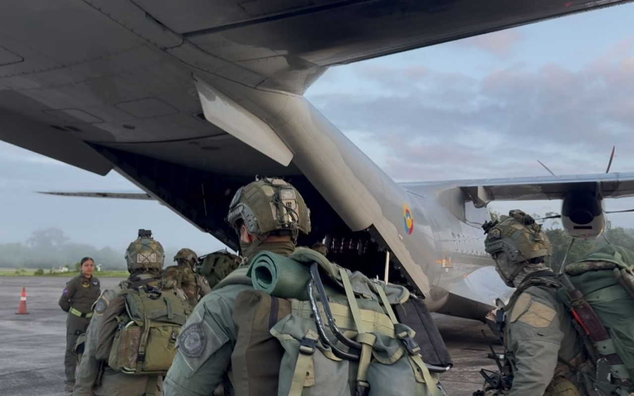 Golpe contra la explotación ilícita de yacimientos mineros en la Amazonía Colombiana 