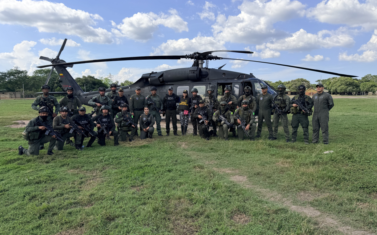 Operación militar y policial permitió el rescate de ex personera secuestrada en Tamalameque