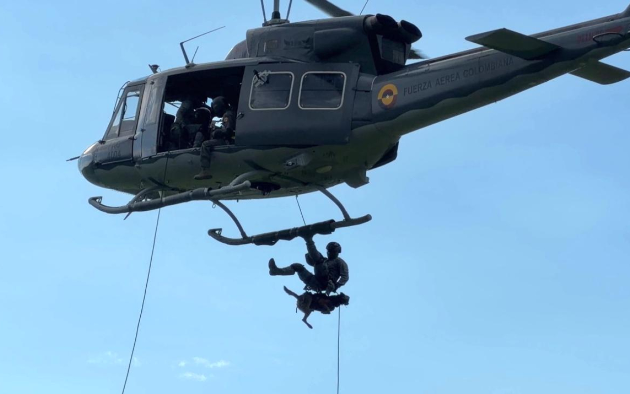 Así se desarrolla el entrenamiento de caninos para operaciones especiales