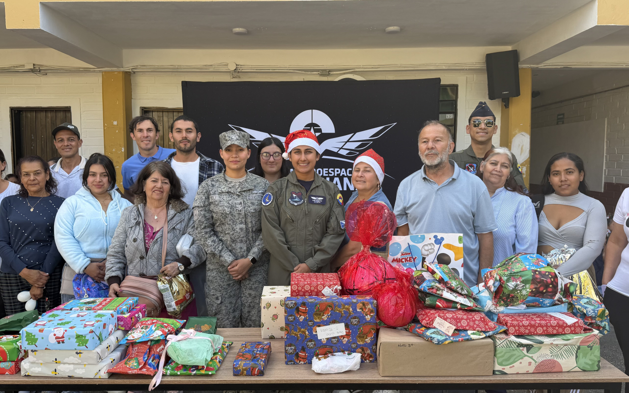 En la víspera de Navidad, la “Operación Gratitud” llegó a Rionegro