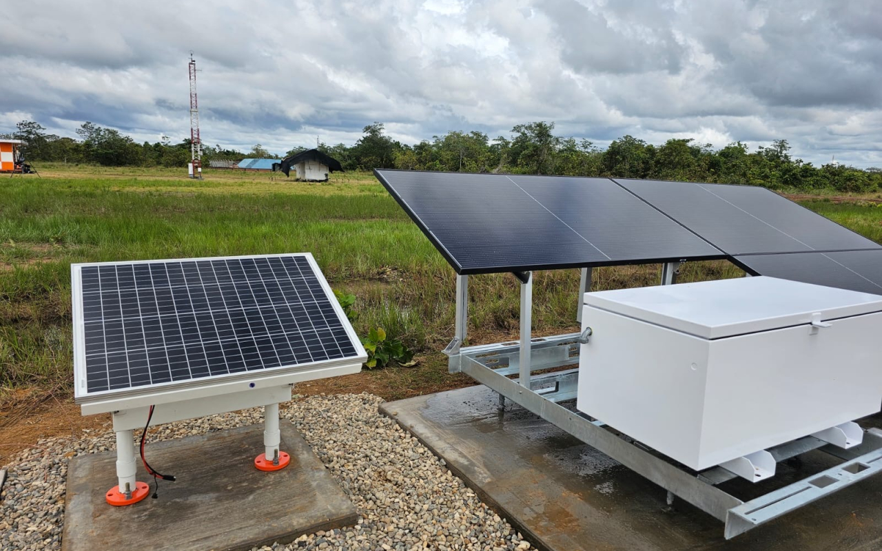 Aeródromo de Marandúa moderniza sistema con tecnología solar