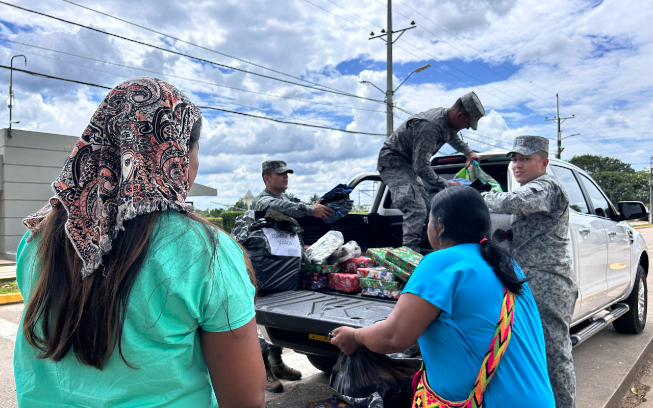 Navidad con propósito: Comunidad indígena en Caquetá vivió una jornada de solidaridad