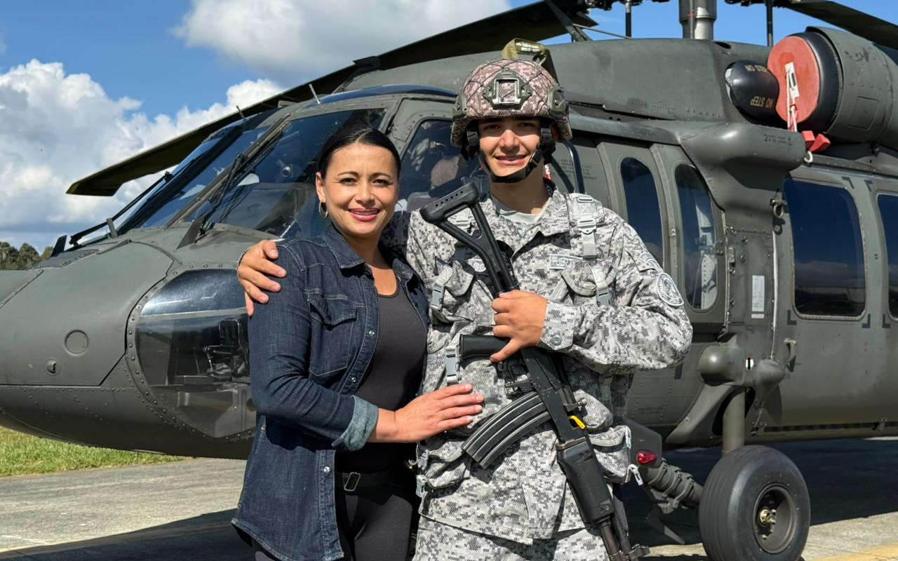 Un reencuentro que tocó el corazón de nuestros soldados