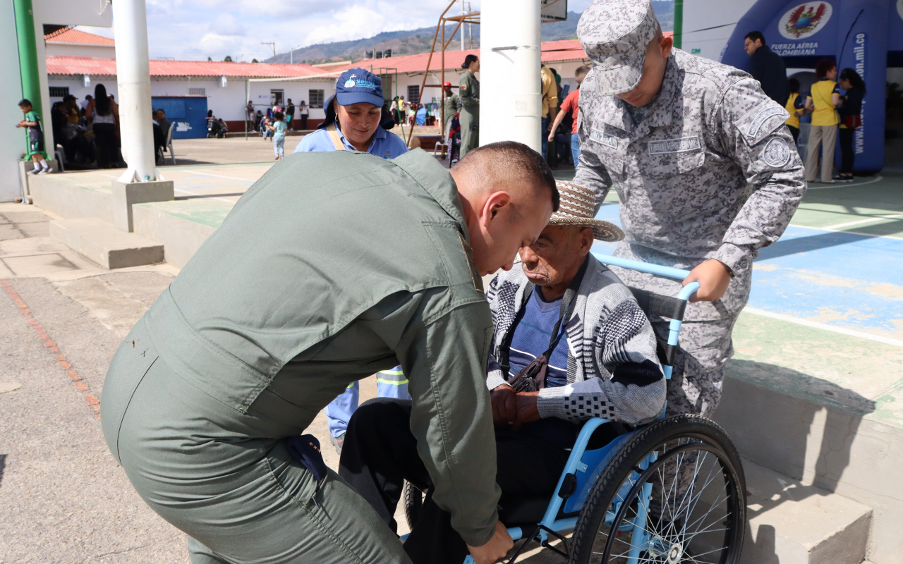 Acciones solidarias contribuyen al bienestar de personas con discapacidad en Sutamarchán, Boyacá 