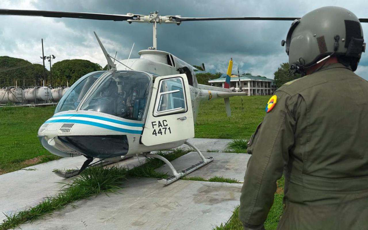 Desde el aire, se fortalece la seguridad territorial durante el Plan Retorno en Caquetá 