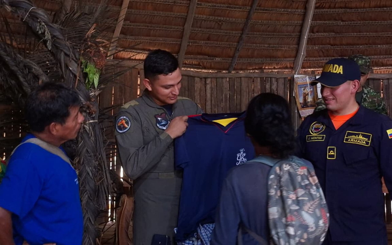 Manos solidarias llevan bienestar a la comunidad San Martín de Amacayacu,  Amazonas 